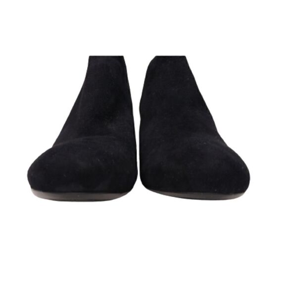 VANELi Black Suede Elastic Ankle Booties Size 11 WIDE - Picture 4 of 11